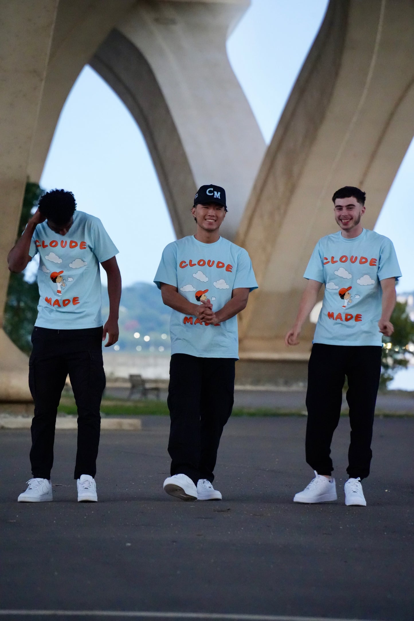 CLOUDE BOY HEAVYWEIGHT SHIRT - SKY BLUE