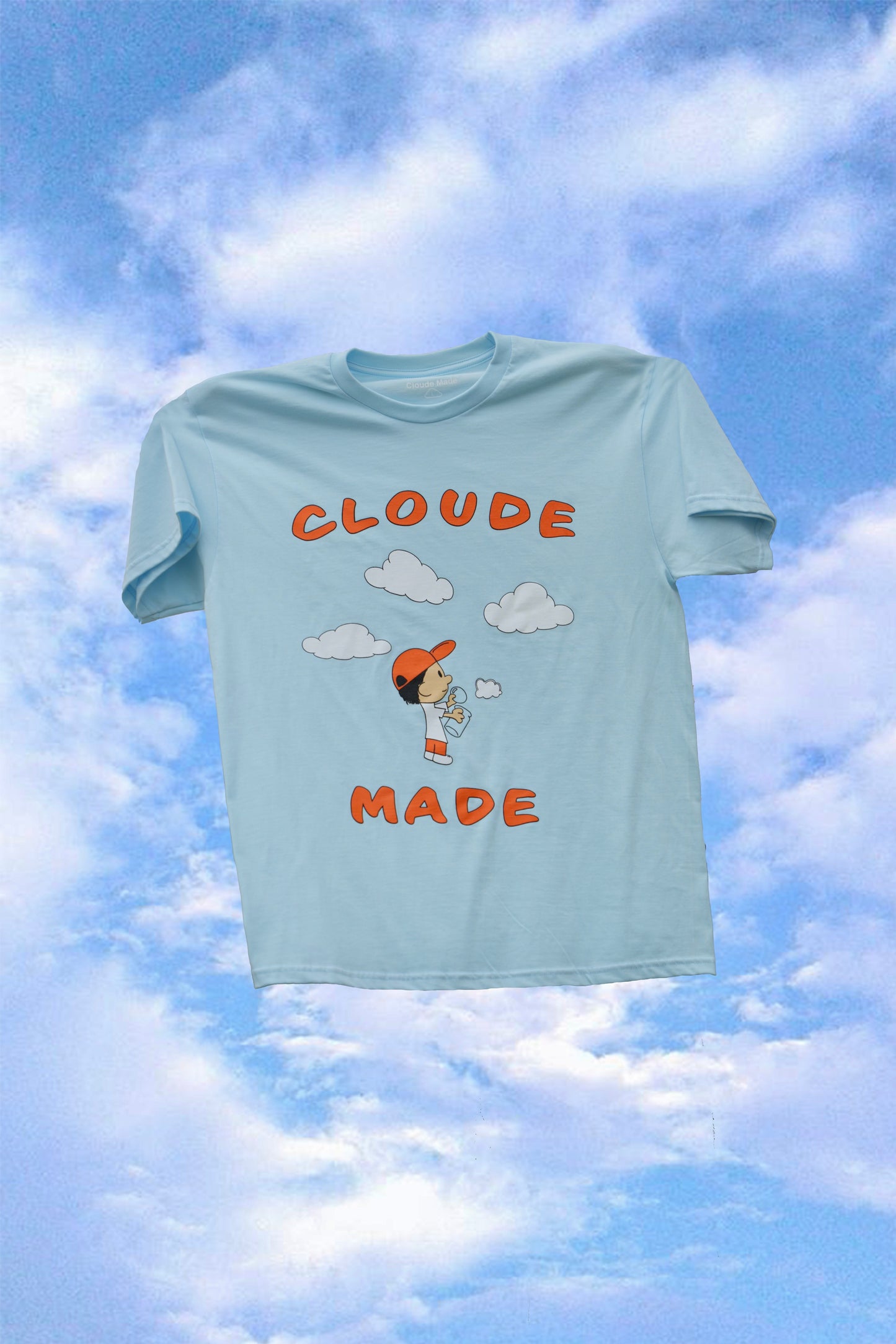 CLOUDE BOY HEAVYWEIGHT SHIRT - SKY BLUE