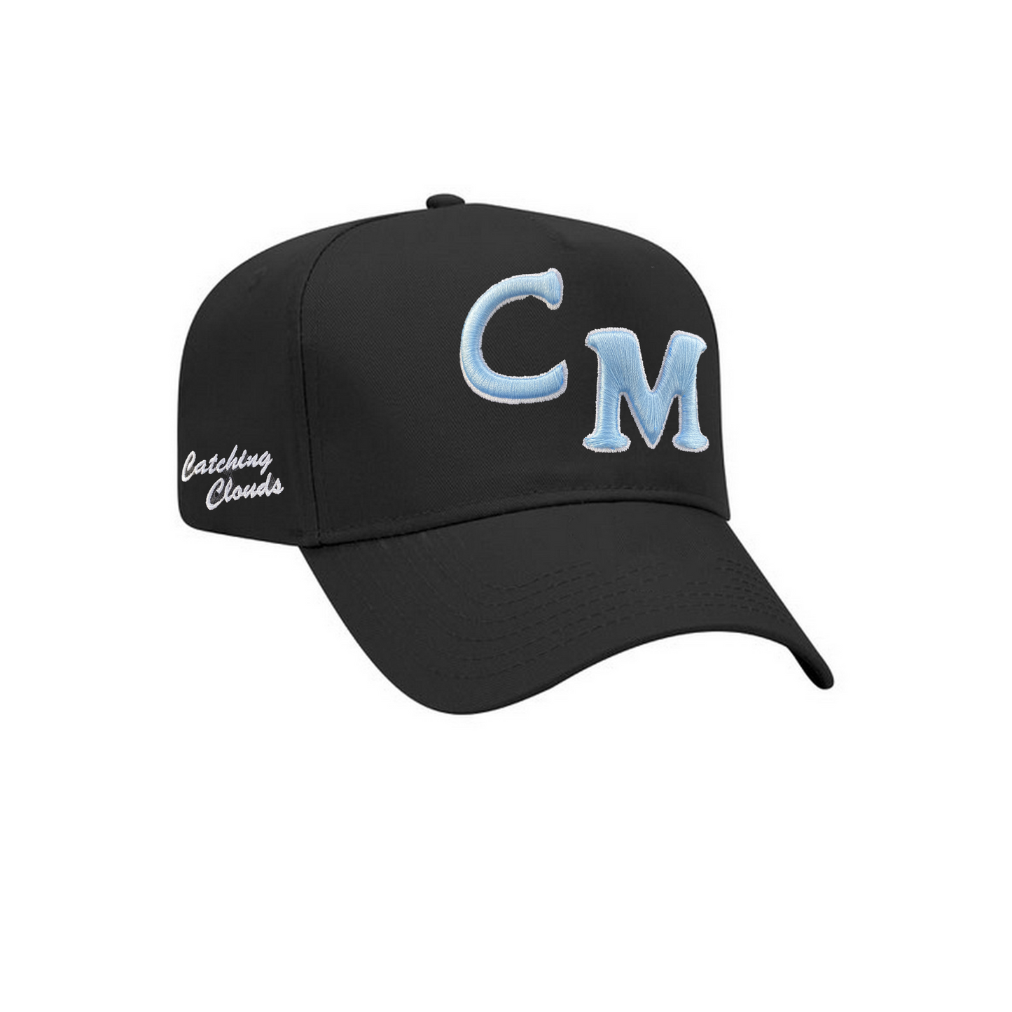 CLOUDE MADE LOGO SNAPBACK HAT - BLACK